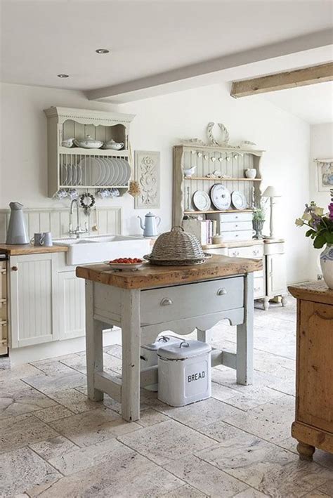 Rustic French Country Cottage Kitchen 58 Country Kitchen