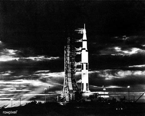 Searchlights Illuminate This Nighttime Scene At Pad A Launch Complex