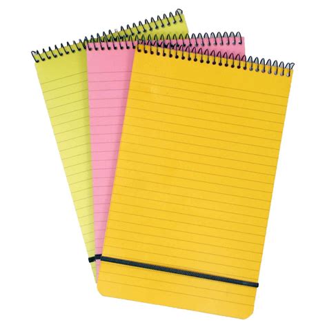 Note Pad A5 Spiral Multi Coloured Neon Ruled Officeschool Notebook