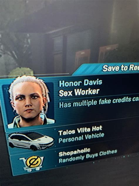 Just Found A Sex Worker Whos Name Is Honor I Have No Comment R