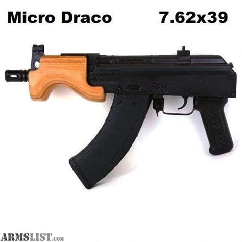 Armslist For Sale Century Arms Micro Draco Ak 47 Pistol 762x39