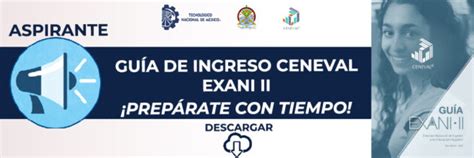 Guía De Ingreso Ceneval Exani Ii Instituto Tecnológico De Tizimín