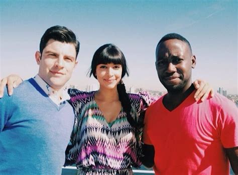 Hannah Simone Max Greenfield Lamorne Morris New Girl Cast New Girl Tv Show Jess New Girl