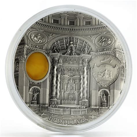 Save time and money with our best price guarantee ▻ make the most of your visit to rome! Palau 10 dollars St. Peter Basilica Rome with amber silver ...