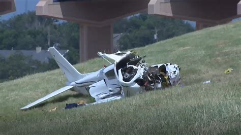 Small Plane Crash Disrupts Traffic And Power In Northwest Oklahoma City