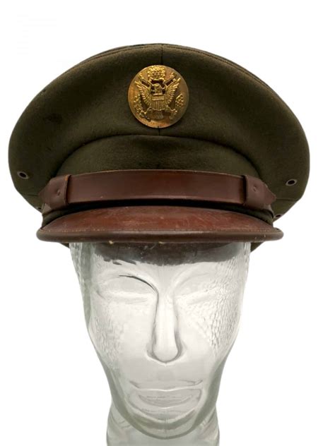 Us Ww2 Enlisted Man Service Cap Cm 1940 Militaria Met Een Verhaal