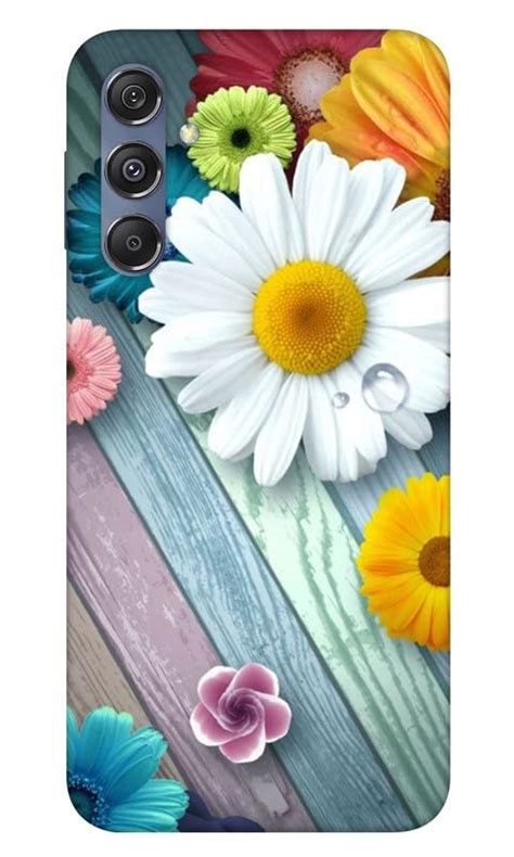 Goyanka Ecom Colourful Daisy Back Cover For Samsung Galaxy M34 5G