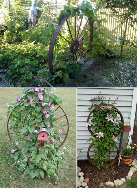 Diy Recycled Garden Trellis Ideas