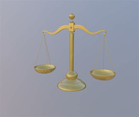 3d Rigged Balance Scale Cgtrader