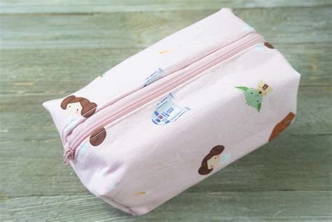 Boxy Travel Cosmetic Bag Easy Sewing Tutorial Craftconnect