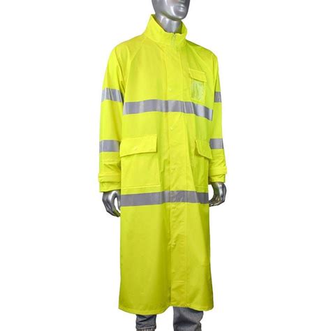 Rw07c Fortress 35 Industrial Grade Pvc Long Rain Coat Long Rain Coat