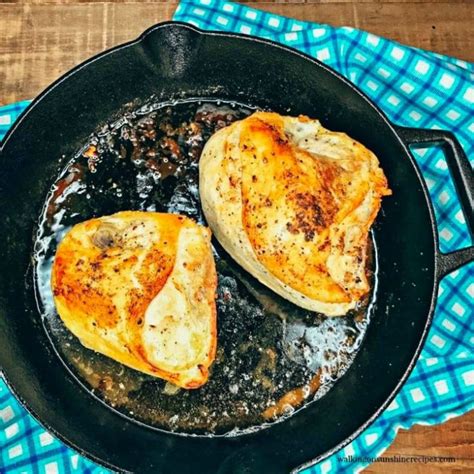 This cast iron skillet chicken breast and vegetable one pan meal is a favorite because it takes minimal prep work and i can just put into the oven while i clean up the kitchen. Cast Iron Pan-Roasted Chicken Breasts | Walking On ...
