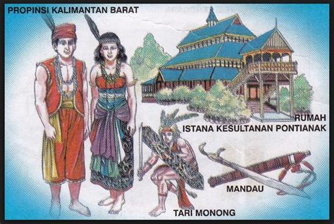 Pakaian Adat Dan Senjata Tradisional Kalimantan Barat Baju Adat