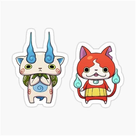 Yo Kai Watch Sticker For Sale By Creeps Redbubble