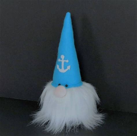 Nautical Gnome Seaside Gnome Gnome Doll Etsy