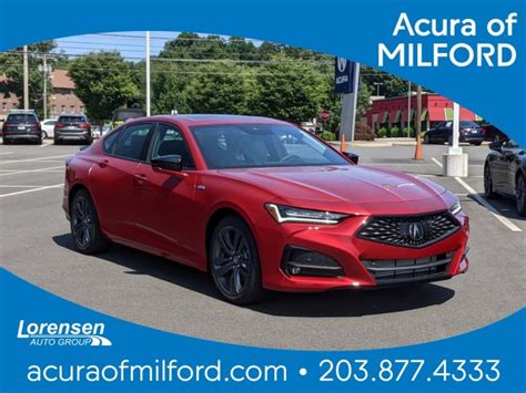 New 2022 Acura Tlx Sh Awd With A Spec Package 4dr Car In Milford