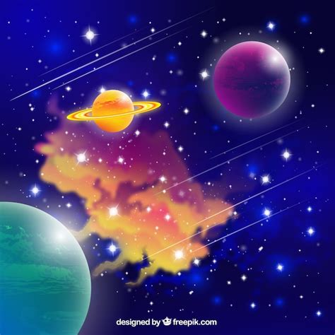 Outer Space Vector Free Download