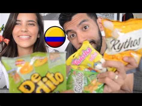 Probando Mecato De Colombia Dulces Colombianos Youtube