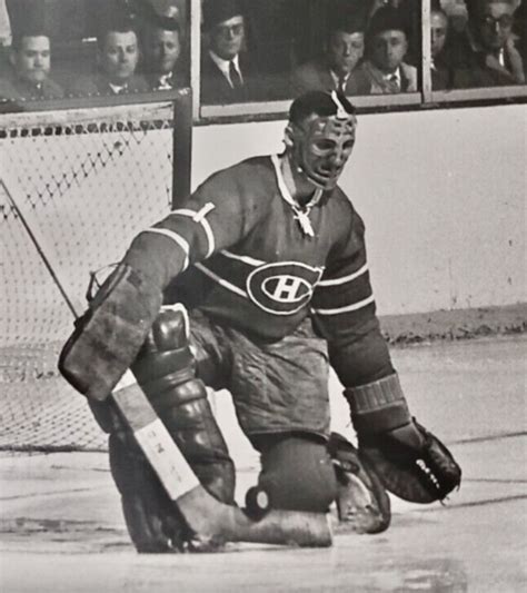 Jacques Plante 1963 Montreal Canadiens Hockeygods