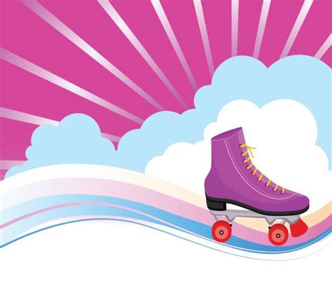 Roller Skating Party Illustrations Royalty Free Vector Graphics And Clip Art Istock