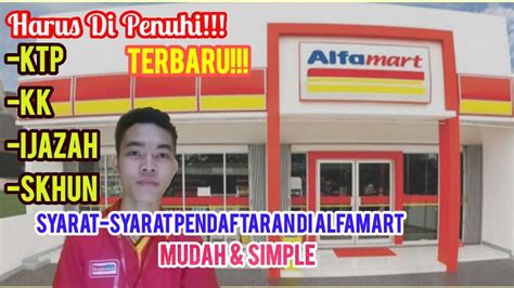 Dengan hormat, berdasarkan informasi yang saya terima dari iklan media cetak, saya berniat melamar pekerjaan di tempat bapak/ibu sebagai staf accounting. CARA MELAMAR KERJA DI ALFAMART BESERTA SYARAT-SYARATNya - YouTube