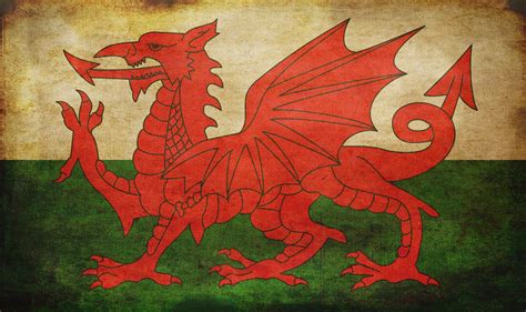 Free Photo Wales Grunge Flag Aged Retro National Free Download