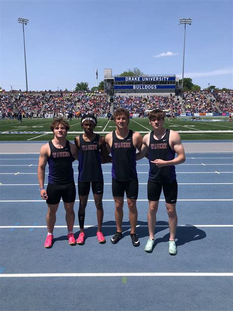 Waukee Boys Track And Field On Twitter 4x200 Meter Relay Team Of T