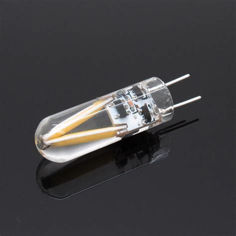 Mini G4 Cob Led Filament Light Bulb 3w 12v Replace 15w Halogen Glass