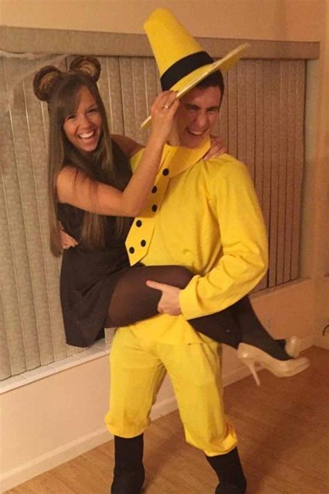 Diy Couples Halloween Costumes Couples Halloween Outfits Cute Couple