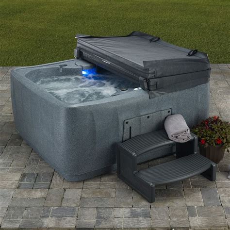 Aquarest Spas Ar 150 4 Person 12 Jet Plug And Play Spa With Led Waterfall And Reviews Wayfair