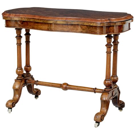 19th Century Marquetry Inlaid Card Table For Sale At 1stdibs