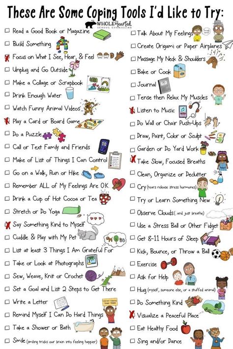 50 Coping Tools For Kids A Social Emotional Learning Resource For