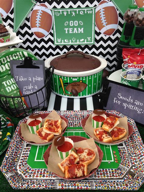 games for football themed party