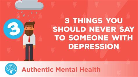 3 Things You Should Never Say To Someone With Depression Youtube
