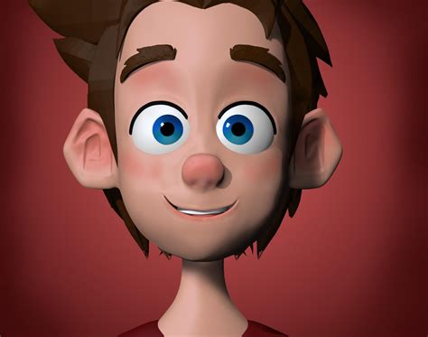 Character Face By Luca Del Prete · 3dtotal · Learn Create Share