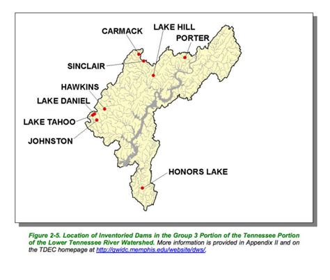 Localwaters Tennessee River Maps Boat Ramps Access Points