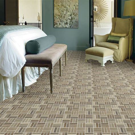 Shop Shaw Floors Ceramic Solutions Independence Mosaic Walnut 00700