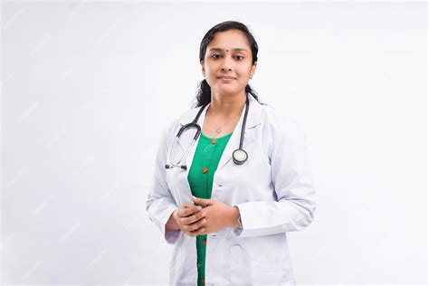 Premium Photo Indian Female Doctor Portrait Of A South Indian Young