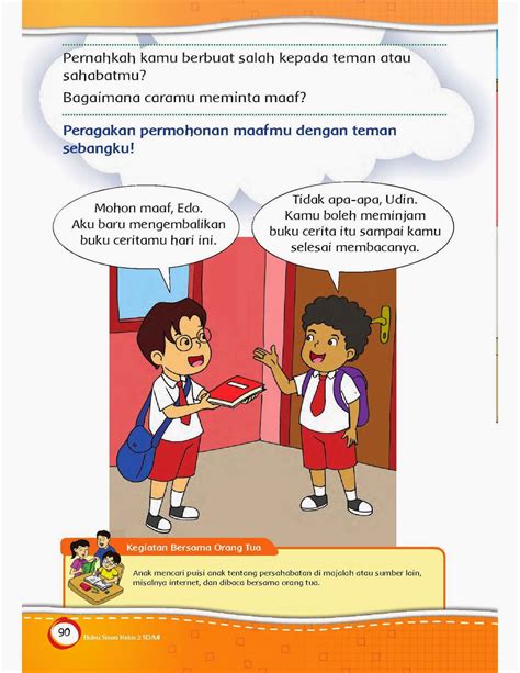 Tema Hidup Rukun Buku Tematik Terpadu Siswa Sd Mi Kelas A