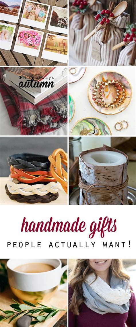 Handmade Gifts For People Actually Want
