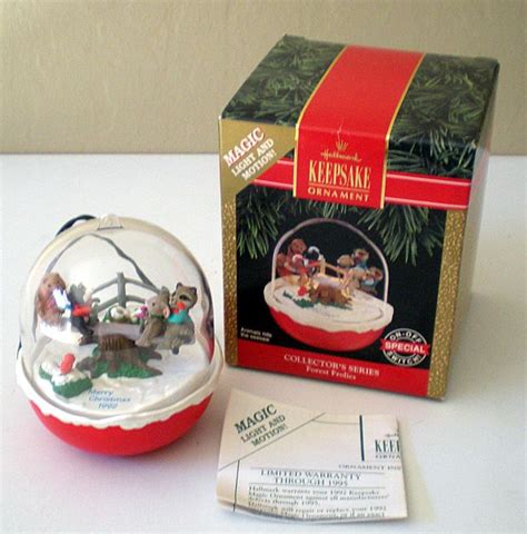 Hallmark Ornament Forest Frolics Magic Light And Motion From