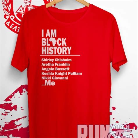 Delta Sigma Theta Svg Black History Etsy