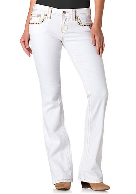 Miss Me White Bootcut Jeans Belk