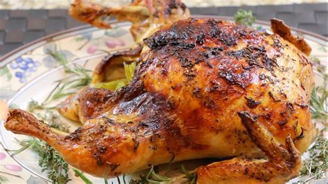 Roasted Chicken Recipe Easy Oven Roasted Chicken Youtube