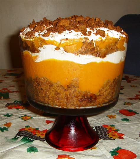 What's thanksgiving dinner without dessert? Thanksgiving Dessert | Pumpkin Gingerbread Trifle Thank you … | Flickr