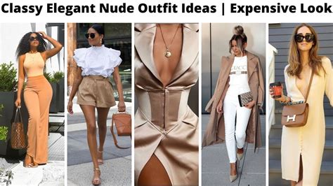 Best Women Classy Elegant Nude Outfits Ideas Transition Fall Outfits