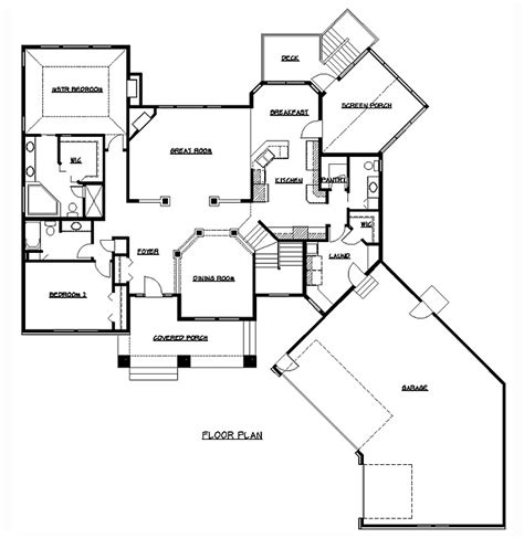 If possible, plan your basement entry point along the sides of the basement to make the most of the living space. Rambler Floor Plans | TJB Plan #200318 | TJB Homes