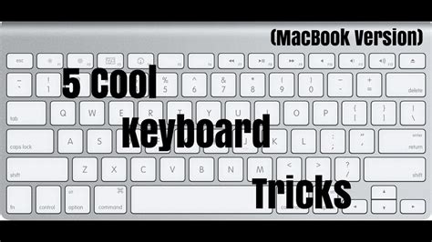 5 Cool Keyboard Tricks Macbook Version Tutorial Youtube