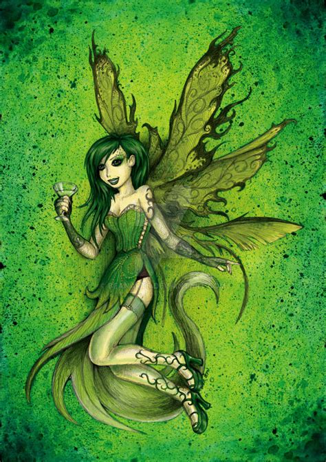 Green Fairy By Beanarts On Deviantart