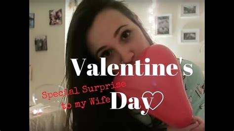 I Surprised My Wife On Valentines Day Youtube